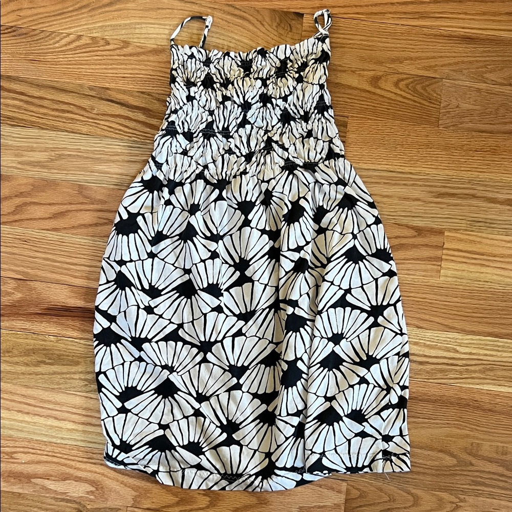 H&M Black and White Dress